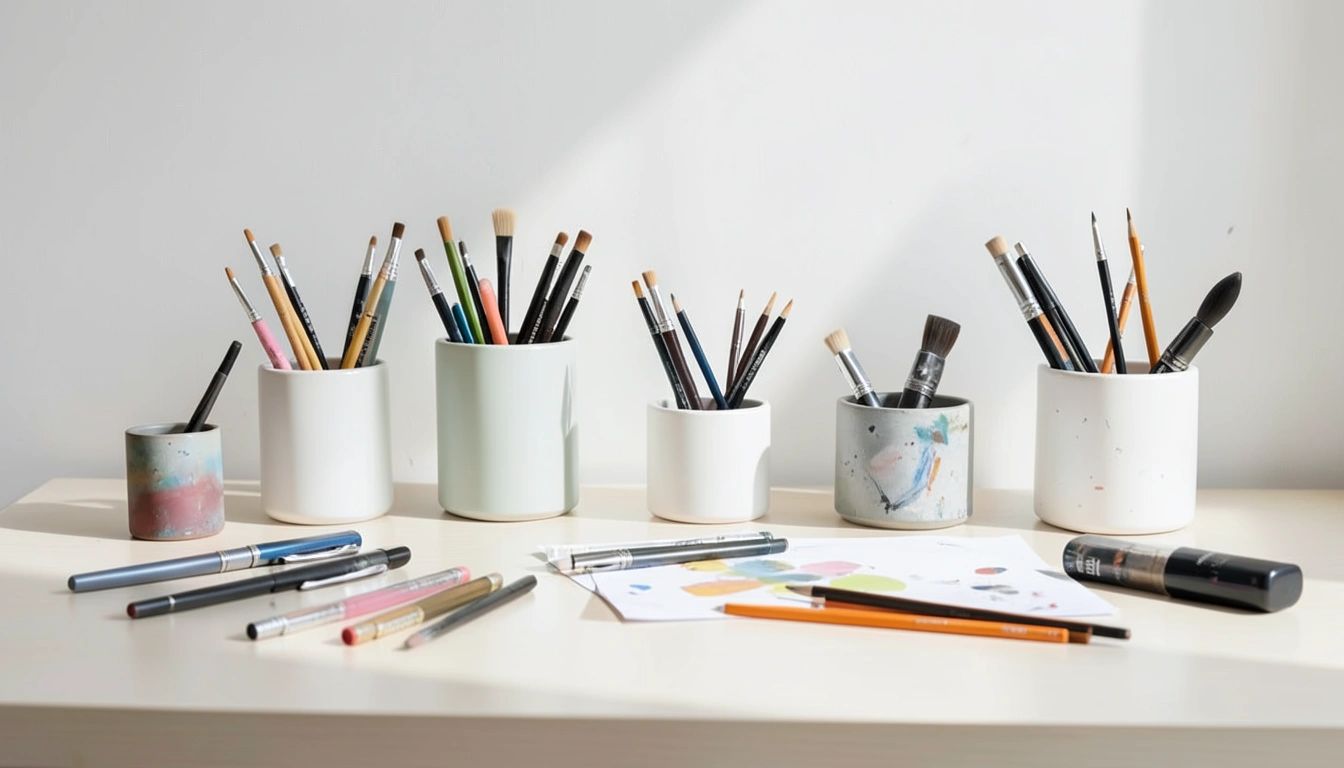 소재부터 기능까지, 똑똑하게 고르는 필기구 정리함 비교