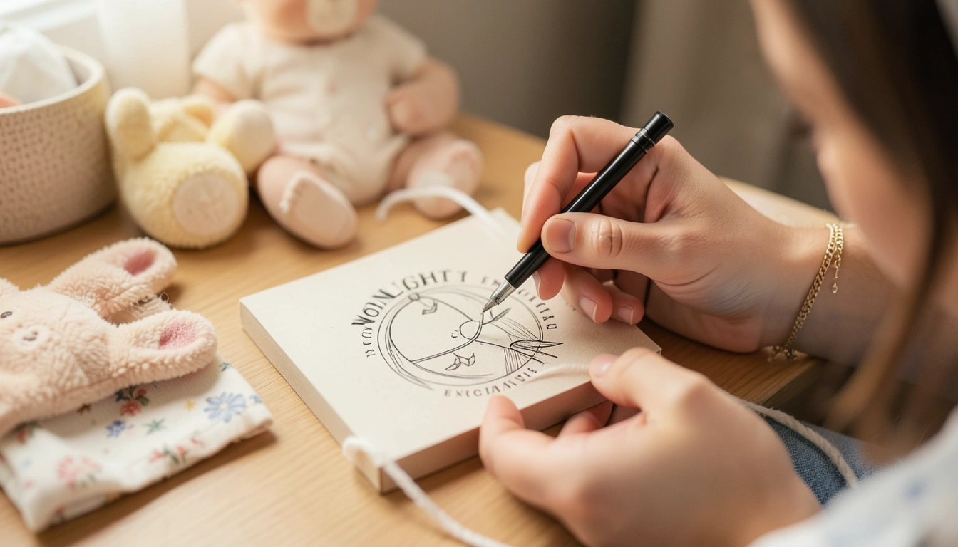 '달빛새김' 셀프 탯줄도장, 제가 직접 해보니 이렇습니다! (준비 & 제작 과정)