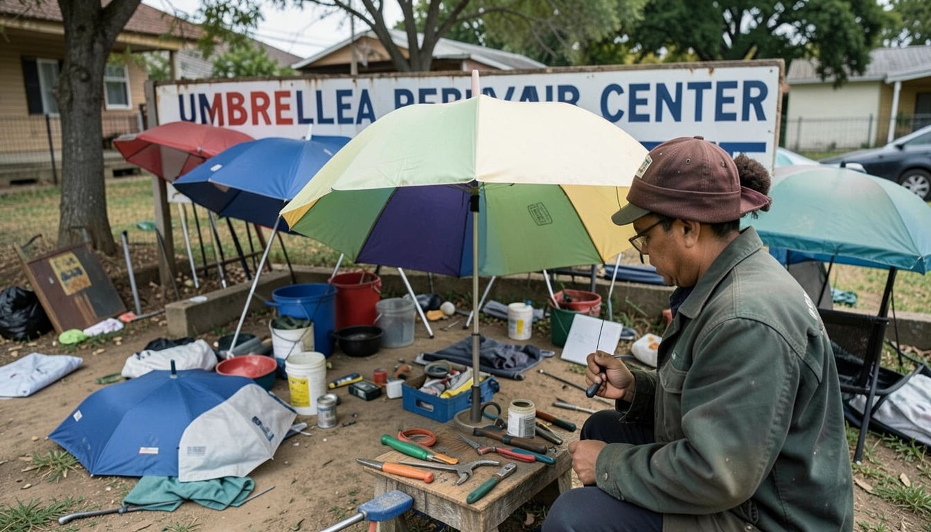 우리 동네 우산수리센터, 이렇게 찾아보세요!