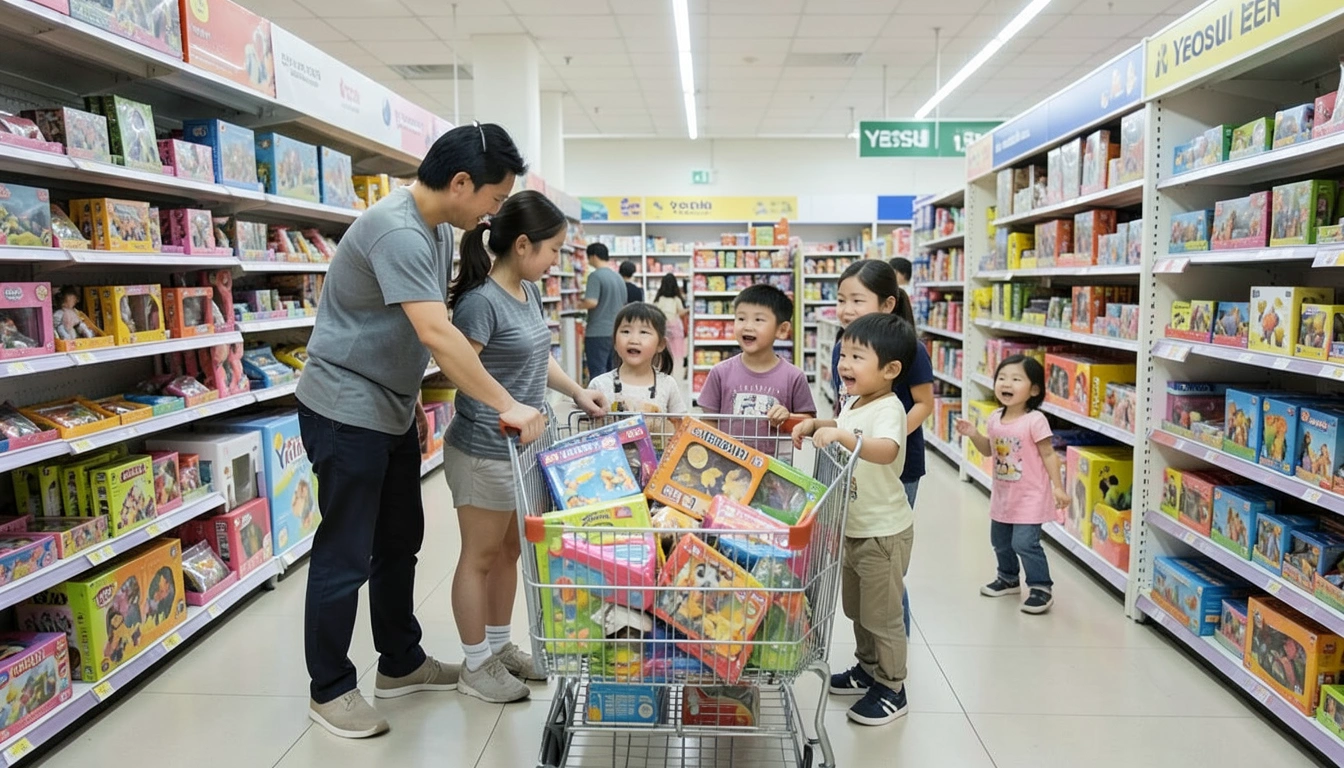 장난감 너머의 가치: 출산/육아용품까지 한 번에! (종합 관리 솔루션)