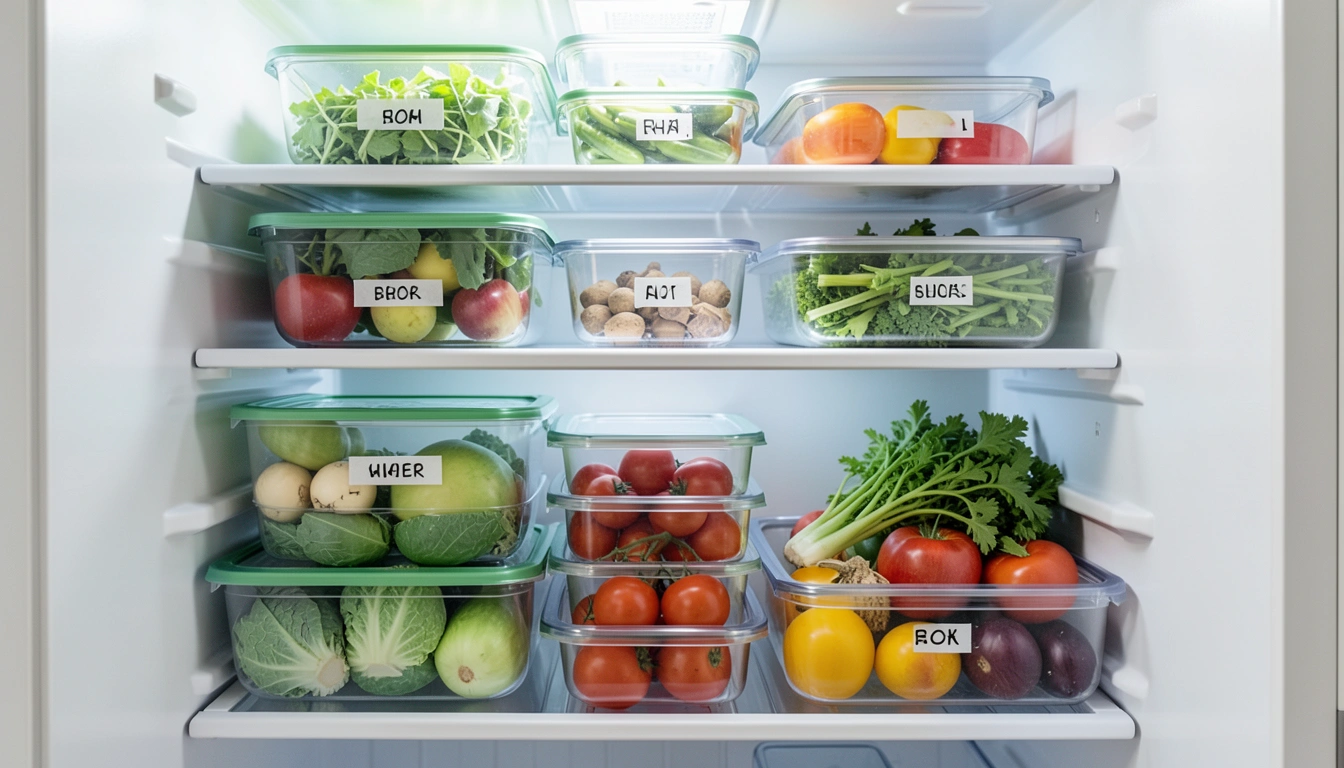 2. 냉동실 정리부터 냉장실까지, 구역별 수납의 기술